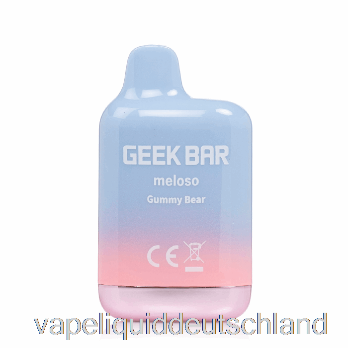 Geek Bar Meloso Mini 1500 Einweg-Gummibärchen-Vape-Flüssigkeit